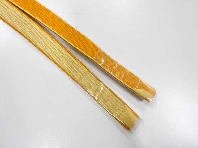  未使用品　正絹　帯留め用　手組四分紐